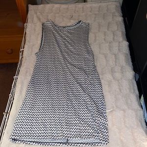 billabong zigzag summer beach dress size small